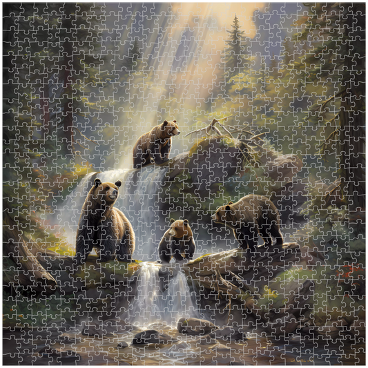 FurryForest Bear Puzzle 500P