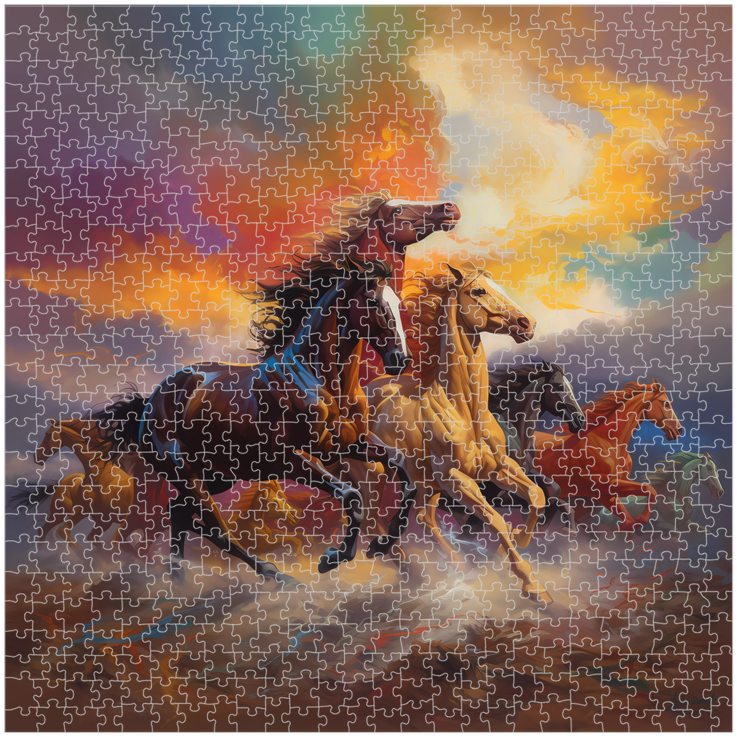 Equus 300A Horse Puzzle