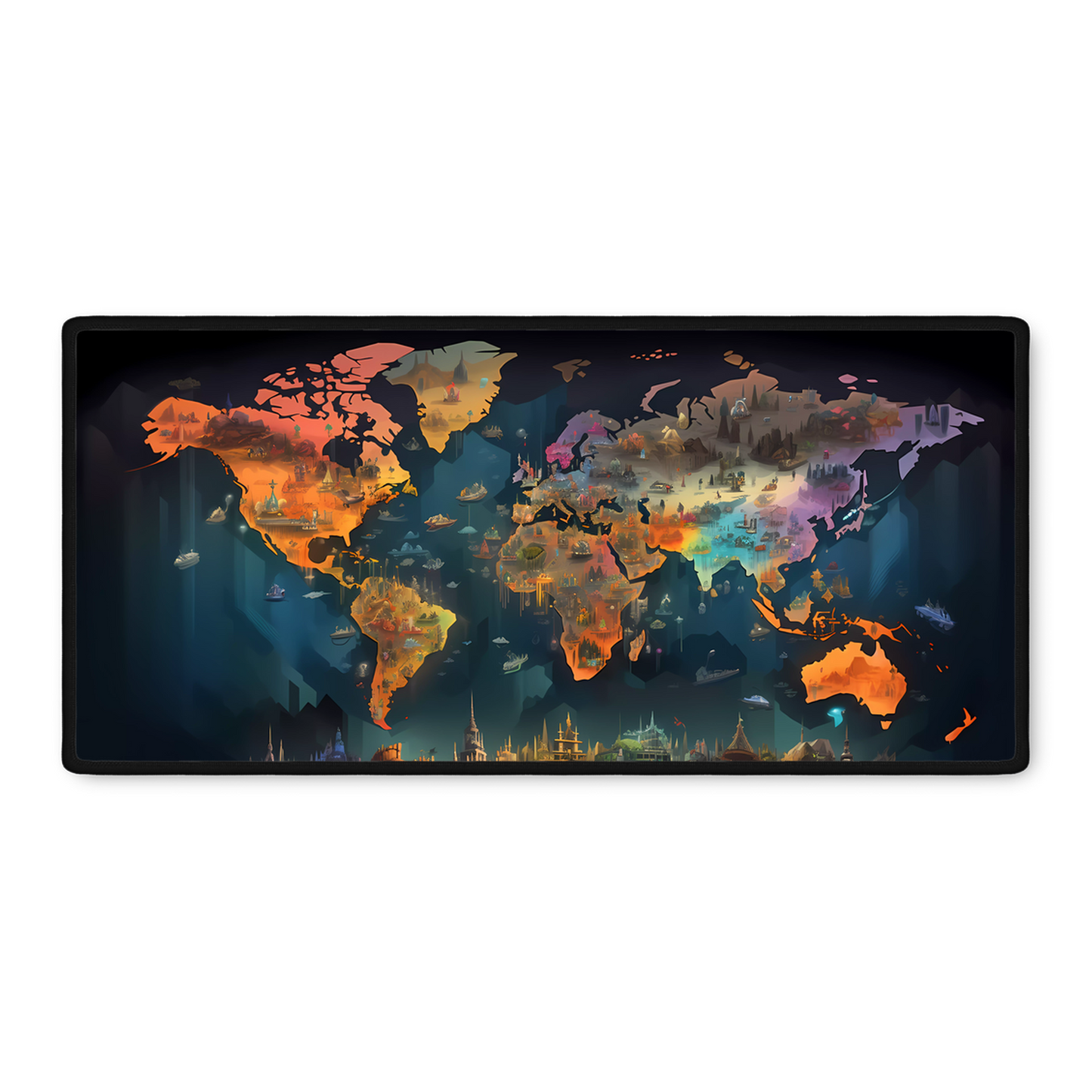 GeoTrek 2R - Gaming Mousepad