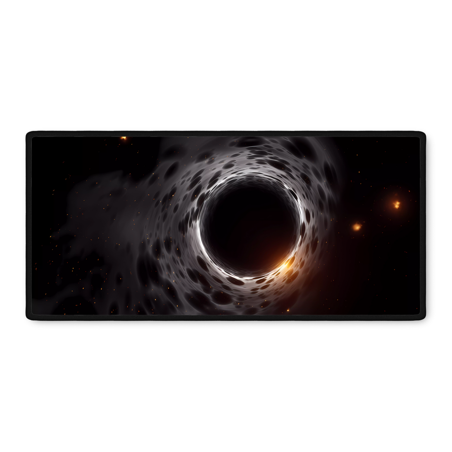 Event Horizon: Galactic Black Hole Mousepad