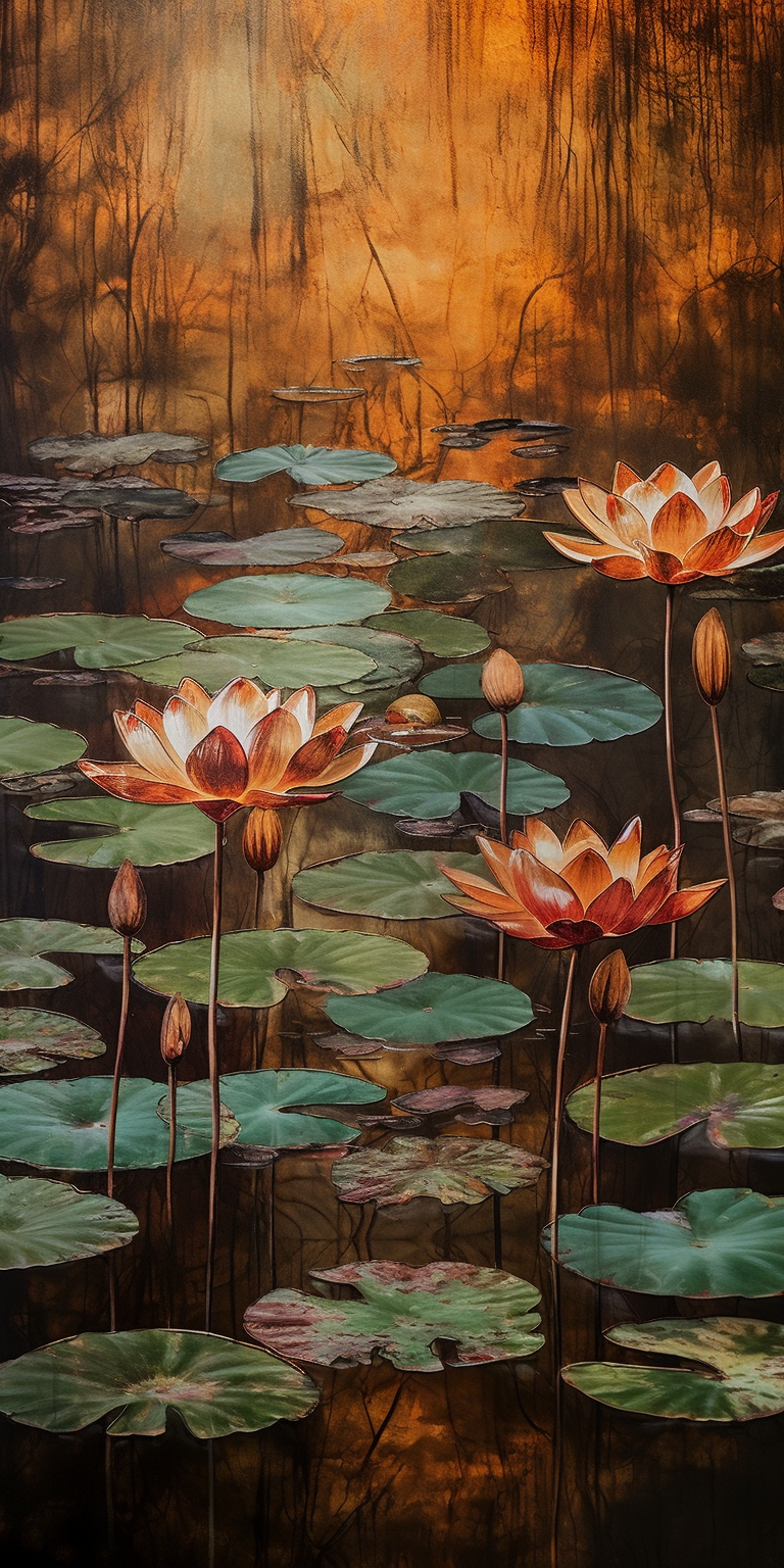 28 Lotus Pond Nature Images HD for Mobile | Flowers Pack 2