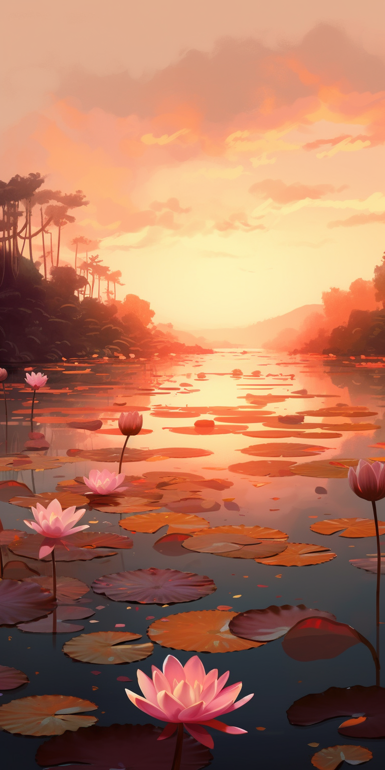 28 Lotus Pond Nature Images HD for Mobile | Flowers Pack 2